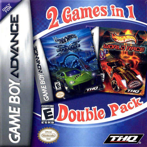 GBA: HOT WHEELS DOUBLE PACK: VELOCITY X / WORLD RACE (DAMAGED OUTSIDE) (GAME)